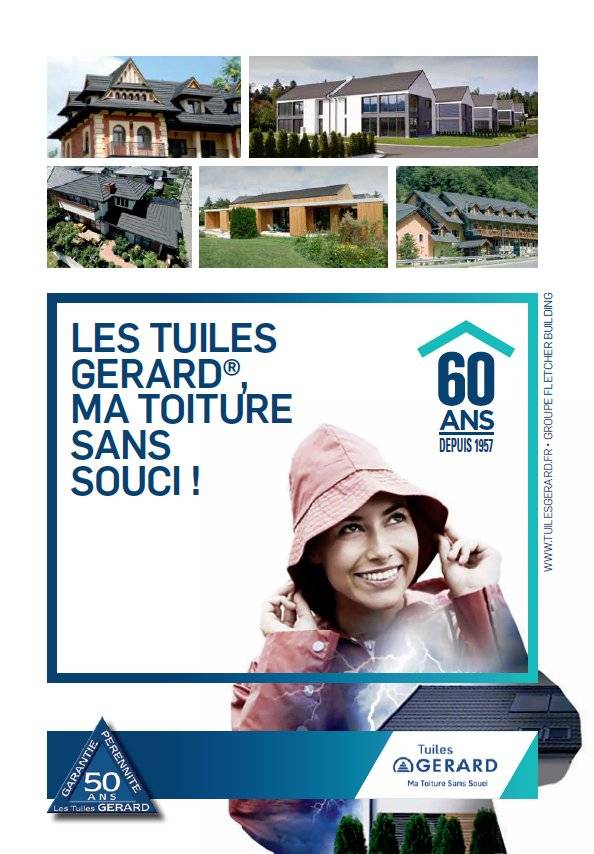 Brochure Générale Les Tuiles GERARD 2018