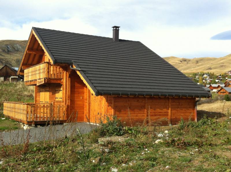 Toiture de maison à ossature bois en Auvergne
